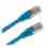 XtendLan patch kabel Cat6A, SFTP, LS0H - 0,3m, modrý (prodej po 10 ks)