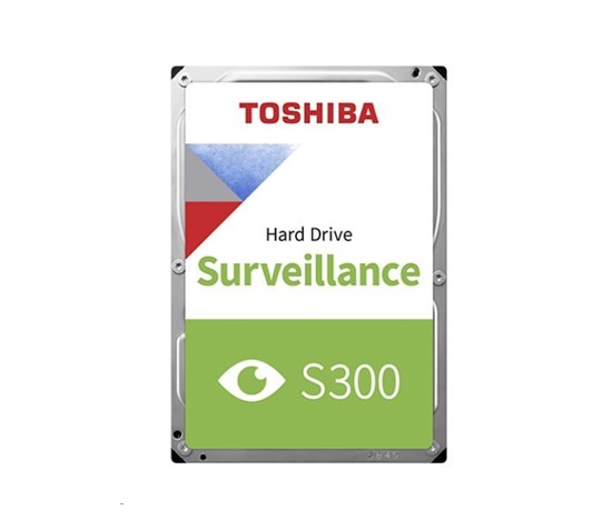 TOSHIBA S300 Surveillance 6TB, 3,5", BULK