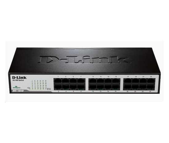 D-Link DES-1024D 24-port 10/100 Desktop Switch