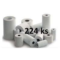 Papírový kotouč papírová páska TERMO, 57/30/12 (9m) - 224ks