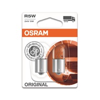 OSRAM autožárovka R5W STANDARD 24V 5W BA15s (Blistr 2ks)