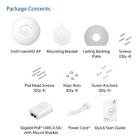 UBNT UniFi AP nanoHD, 3-PACK, bez PoE!