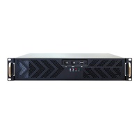 CHIEFTEC skříň Rackmount 2U ATX, UNC-210T-B-U3, 400W, Black, USB 3.0
