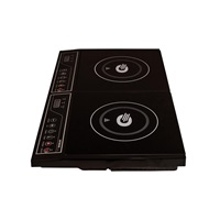 Orava VP-40i indukční dvouplotýnka, 3500 W, LED displej, časovač, 8 úrovní výkonu, 18 dB, černá