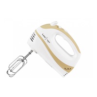 Orava SL-109 ruční šlehač, 300 W, pulzní spínač, 75 dB, 5 rychlostí, krémová / bílá