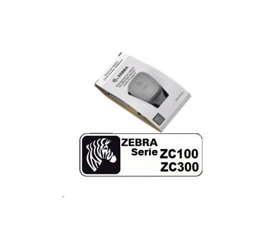 Zebra páska, Mono-Metallic Silver, 1500 Images, ZC100/ZC300