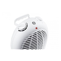 Orava VL-201 A horkovzdušný ventilátor, 1000-2000 W, přepínač výkonu, 15-20 m2, 2 úrovně výkonu, bílá