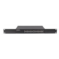 Intellinet 24-port Gigabit Ethernet Switch, 24x GbE, fanless