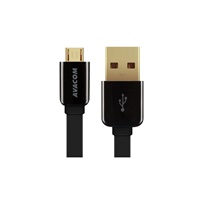 AVACOM MIC-120K kabel USB - Micro USB, 120cm, černá