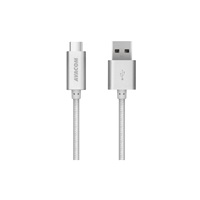 AVACOM TPC-100S kabel USB - USB Type-C, 100cm, stříbrná