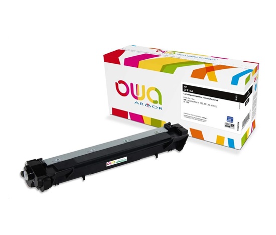 OWA Armor toner pro HP LJ Pro M102, M130, M132, M134, 1601, 1600 stran, CF217A, černá/black