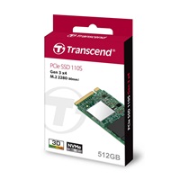 TRANSCEND SSD 110S 512GB, M.2 2280, PCIe Gen3x4, 3D TLC, DRAM-less