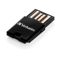 VERBATIM Tablet microSDHC C10/U1 with USB reader 32GB (R:45MB/s, W:10MB/s)
