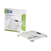 Xavax osobní digitální váha Liliana, bílá s lilií