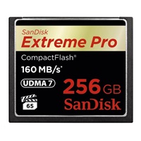 SanDisk Compact Flash 256GB Extreme Pro (160MB/s) VPG 65, UDMA 7