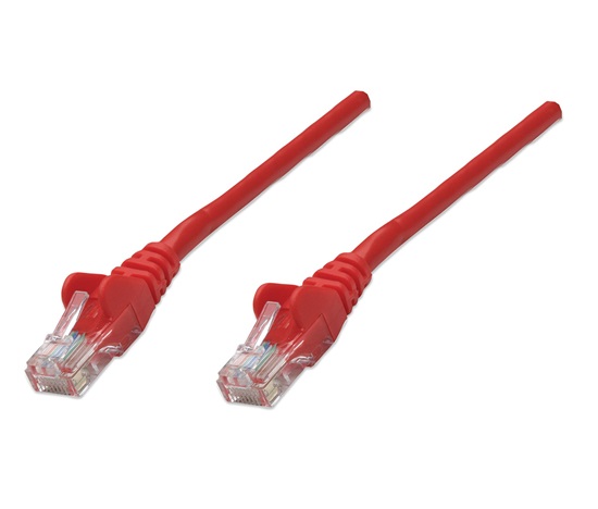 Intellinet Patch kabel Cat5e UTP 1m červený, cca