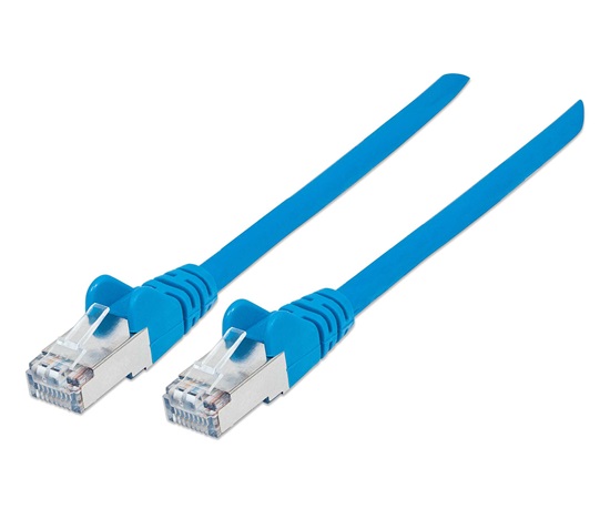 Intellinet Patch kabel Cat6 SFTP 15m modrý, LSOH