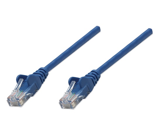 Intellinet Patch kabel Cat6 UTP 7,5m modrý, cca