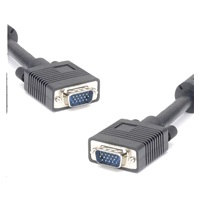 PREMIUMCORD Kabel VGA propojovací 30m (SVGA, HD15M/M, dvojité stínění, feritová jádra)