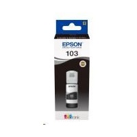 EPSON ink čer 103 EcoTank Black ink bottle, ČB 4500 stran
