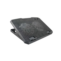 C-TECH chladící podložka pod NTB CLP-140, 15,6", 2x 140mm, 2x USB, modré podsvícení