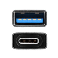AXAGON RUCM-AFA, redukce USB-C (M) -> USB-A (F), USB 3.2 Gen 2, 3A, ALU