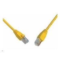 Solarix Patch kabel CAT5E SFTP PVC 1m žlutý snag-proof