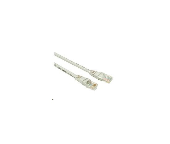 Solarix Patch kabel CAT5E UTP PVC 1m šedý non-snag-proof