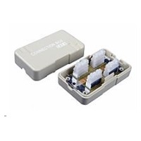 Solarix Spojovací box CAT6 UTP 8p8c LSA+/Krone