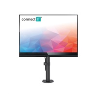 CONNECT IT SingleArm stolní držák na 1 monitor, ČERNÝ