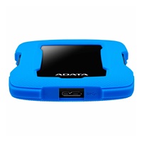 ADATA Externí HDD 1TB 2,5" USB 3.1 HD330, BLUE COLOR BOX, modrý (gumový, nárazu odolný)