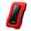 ADATA Externí HDD 1TB 2,5" USB 3.1 HD330, RED COLOR BOX, červený (gumový, nárazu odolný)
