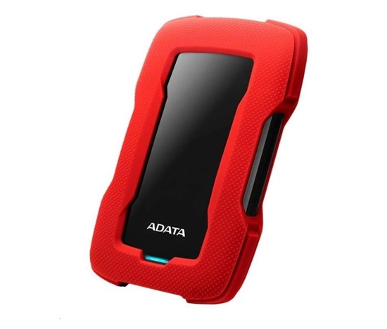 ADATA Externí HDD 2TB 2,5" USB 3.1 HD330, RED COLOR BOX, červený (gumový, nárazu odolný)