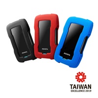 ADATA Externí HDD 2TB 2,5" USB 3.1 HD330, RED COLOR BOX, červený (gumový, nárazu odolný)