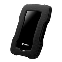 ADATA Externí HDD 4TB 2,5" USB 3.1 HD330, BLACK COLOR BOX, černý (gumový, nárazu odolný)