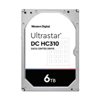 Western Digital Ultrastar® HDD 6TB (HUS726T6TAL4204) DC HC310 3.5in 26.1MM 256MB 7200RPM SAS 4KN SE P3
