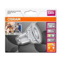 OSRAM LED STAR+ Active&Relax PAR16 36° 5,2W 827 GU10 350lm 2700&4000K (CRI 80) 15000h A+ (Krabička 1ks)