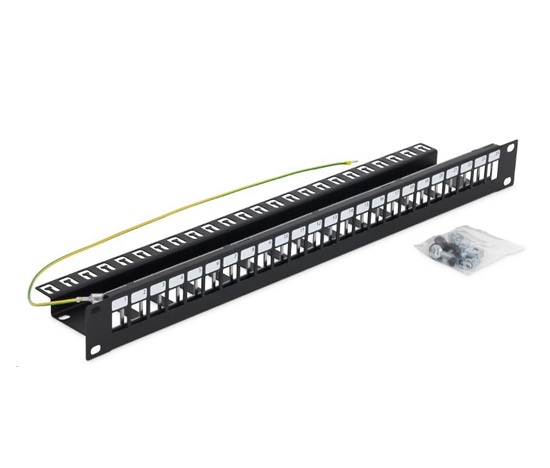 TRITON 19" modul.patch panel pro max. 24ks keystonů