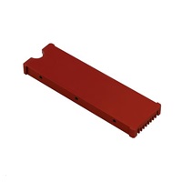 AXAGON CLR-M2, hliníkový pasivní chladič pro jedno i oboustranný M.2 SSD disk, výška 12 mm