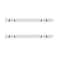 AXAGON RSS-M2SD, SATA - M.2 SATA SSD, interní 2.5" ALU box, stříbrný