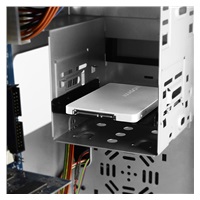 AXAGON RSS-M2SD, SATA - M.2 SATA SSD, interní 2.5" ALU box, stříbrný