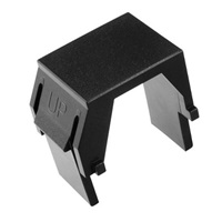 Záslepka do modulárního patch panelu, černá - 10ks