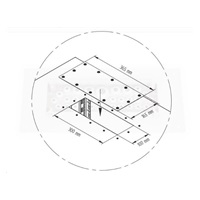 TRITON Průchodka kabelů pro RIE/RDE, černá