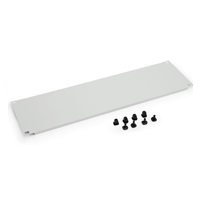 TRITON 19" záslepka, 5U, plastový zámek s logem Tritón, šedá