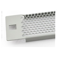TRITON 19“ perforovaná záslepka, 1U, šedá
