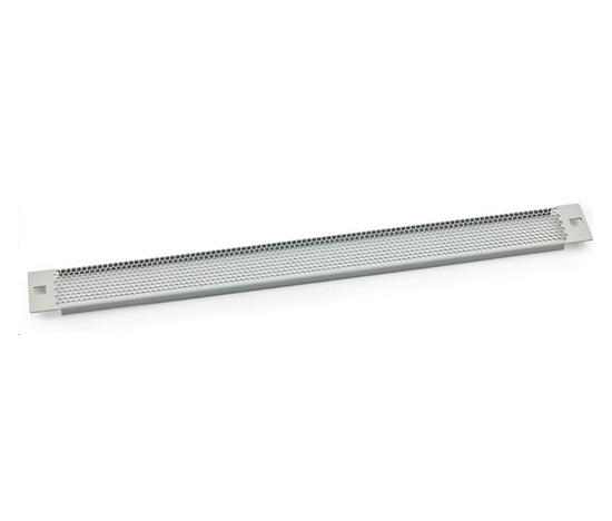 TRITON 19“ perforovaná záslepka, 2U, černá