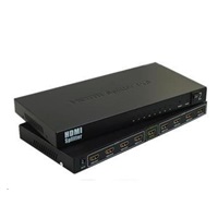 PremiumCord HDMI matrix switch 4:2 s audiem, rozlišení 4Kx2K