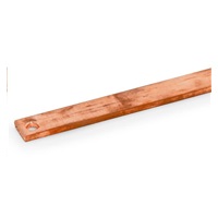 TRITON Zemnící lišta 32U (1422mm), měď 5x20mm