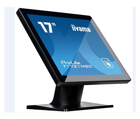 Iiyama dotykový monitor ProLite T1721MSC, 43.2 cm (17''), CAP 10-touch, black