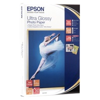 EPSON Paper Ultra Glossy Photo 10x15 (50 listů), 300g/m2